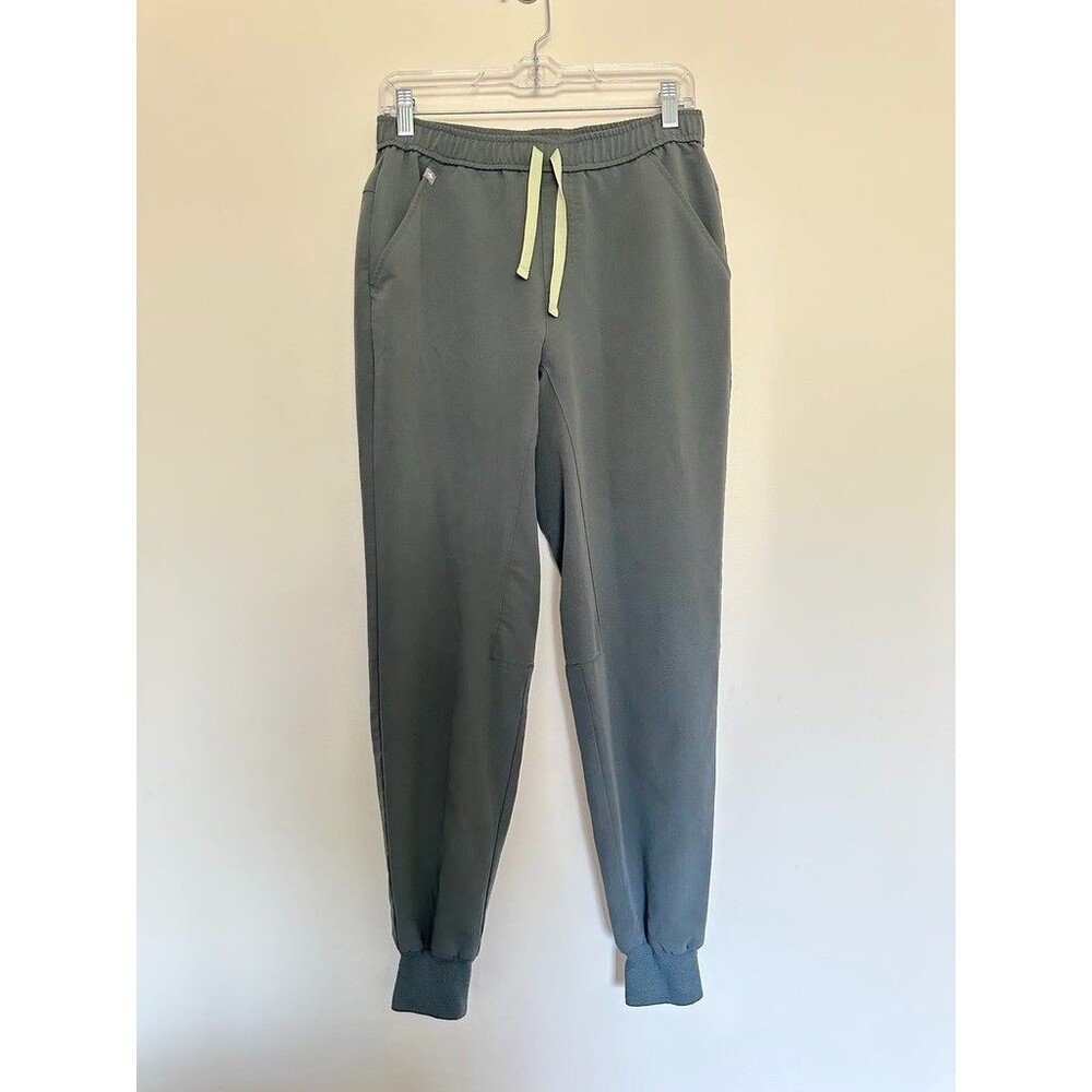 FIGS Tansen Jogger Bonsai Green Medical Pants Drawstring Men's Small
